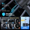 Support Voiture Universel TOPK – Support Téléphone Auto à Gravité – Fixation par Clip sur Grille d’Aération – Support Mobile Compatible Tous Téléphones