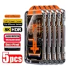 Protecteur d'écran HD facile à installer, 1 à 5 pièces, pour iPhone 17 16 13 Pro Max 11 15 14 16e 12 Mini XR X Xs 7 8 Plus, verre trempé à l'air