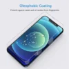 1-4 pièces verre de protection pour iPhone 17 16 15 14 13 12 11 Pro XR X XS Max protecteurs d'écran pour iPhone 7 8 6 Plus 12 13 Mini verre