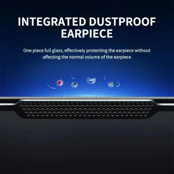 Protecteur d'écran HD facile à installer, 1 à 5 pièces, pour iPhone 17 16 13 Pro Max 11 15 14 16e 12 Mini XR X Xs 7 8 Plus, verre trempé à l'air