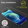 1-4 pièces verre de protection pour iPhone 17 16 15 14 13 12 11 Pro XR X XS Max protecteurs d'écran pour iPhone 7 8 6 Plus 12 13 Mini verre