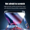Protecteur d'écran HD facile à installer, 1 à 5 pièces, pour iPhone 17 16 13 Pro Max 11 15 14 16e 12 Mini XR X Xs 7 8 Plus, verre trempé à l'air