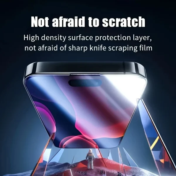 Protecteur d'écran HD facile à installer, 1 à 5 pièces, pour iPhone 17 16 13 Pro Max 11 15 14 16e 12 Mini XR X Xs 7 8 Plus, verre trempé à l'air