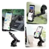 Ventouse Support de téléphone de voiture Support ventouse Smartphone Support de cellule Mobile dans le Support de voiture pour iPhone Xiaomi Huawei Samsung