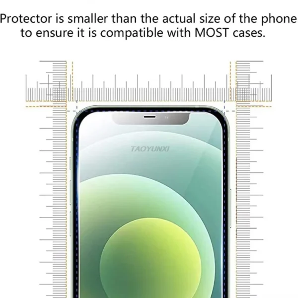 1-4 pièces verre de protection pour iPhone 17 16 15 14 13 12 11 Pro XR X XS Max protecteurs d'écran pour iPhone 7 8 6 Plus 12 13 Mini verre